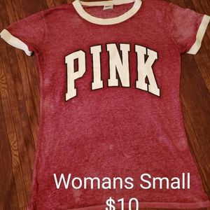 Womans small PINK shirt